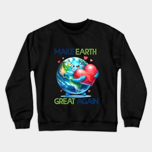 Earth Day Crewneck Sweatshirt